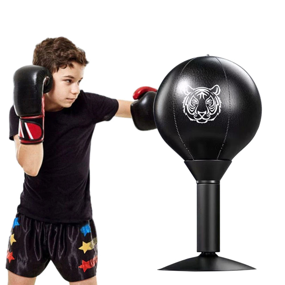 Desk Boxing Punch Ball Stress Relief Fighting Speed Training Punching Bag Muay Tai MMA Exercise Suction Cup Desktop Boxing Balls